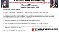 Photo Express will be at Glenwood Thursday, September 26 to take individual student photos.   Please click HERE  for their suggestions for a  Picture Perfect Photo!